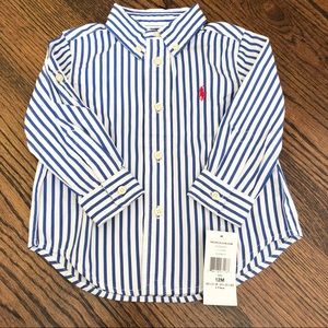 NWT Ralph Lauren Baby Boy Shirt, 12M